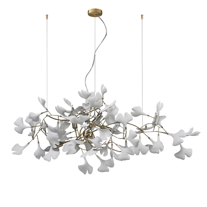 Подвесная люстра Delight Collection 10881P/L1000 gold/white Подвесная люстра Delight Collection 10881P/L1000 gold/white