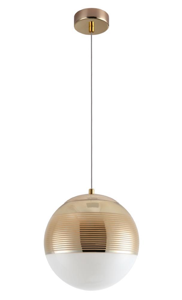 Подвесной светильник Crystal Lux Optima SP1 Gold D200 Подвесной светильник Crystal Lux Optima SP1 Gold D200