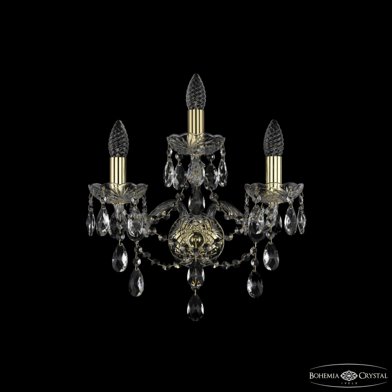 Бра Bohemia Ivele Crystal 1415B/2+1/165 G Бра Bohemia Ivele Crystal 1415B/2+1/165 G