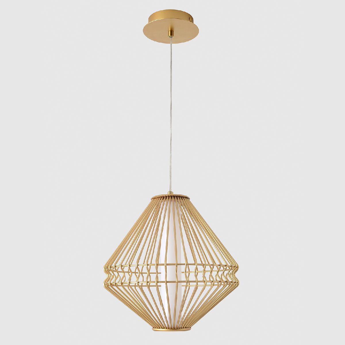 Подвесной светильник Crystal Lux CUADRA SP15W LED GOLD Подвесной светильник Crystal Lux CUADRA SP15W LED GOLD