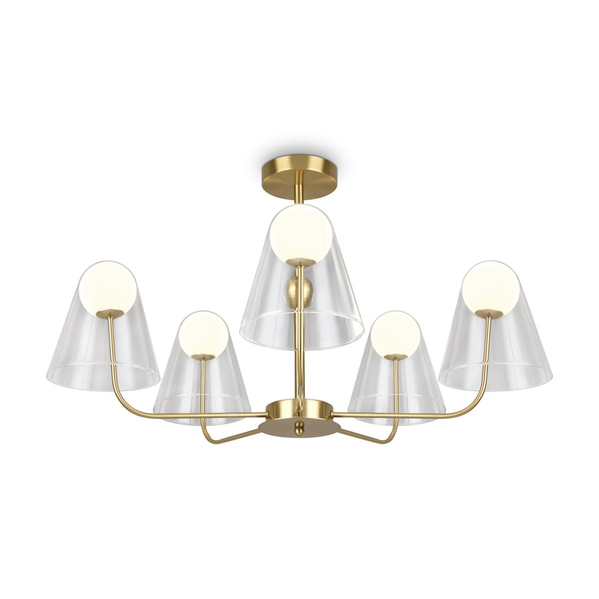 Люстра на штанге Freya Doublety FR5382PL-05BS