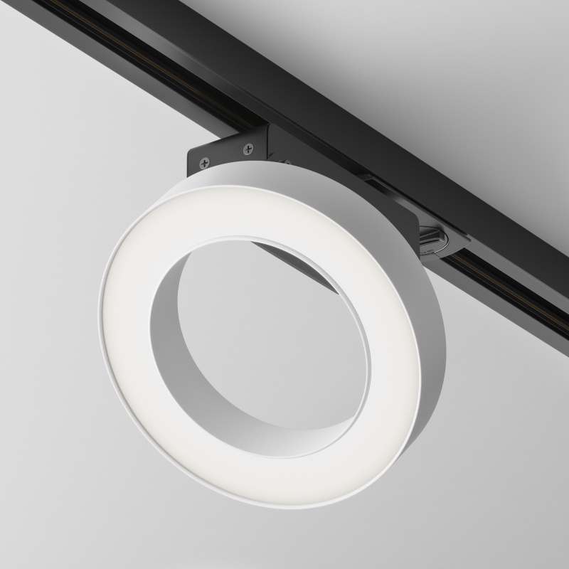 Трековый светильник Maytoni Technical Rim TR044-1-12W4K-W Трековый светильник Maytoni Technical Rim TR044-1-12W4K-W