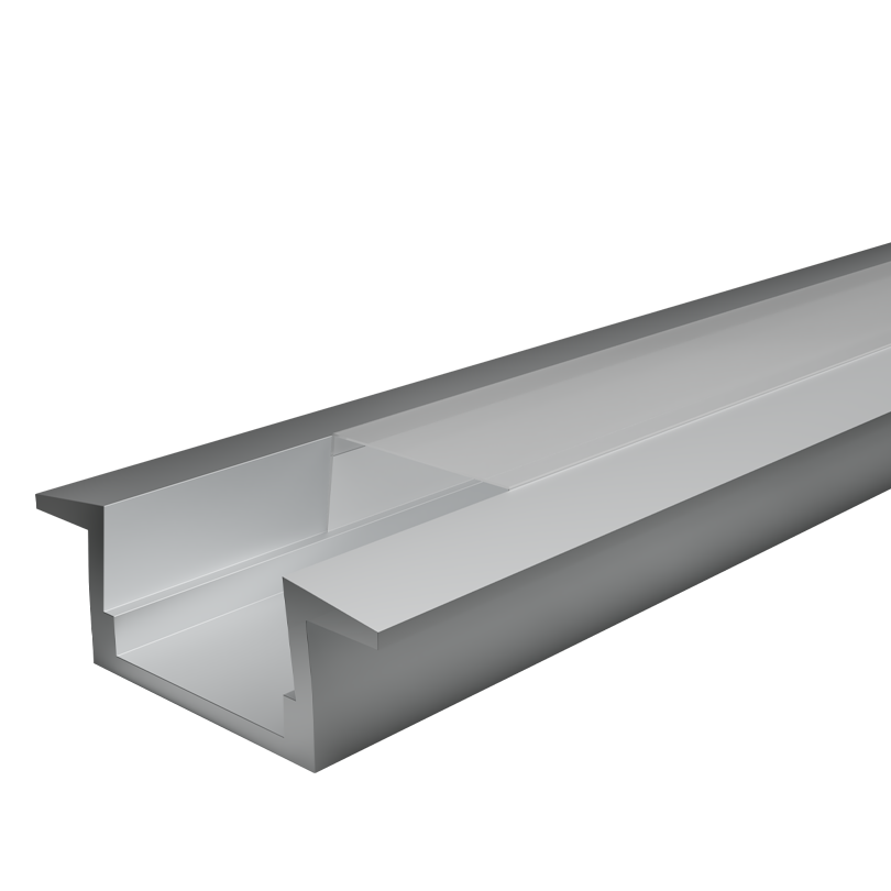 Профиль алюминиевый встраиваемый Wolta WAP-I-30/6/2000-A