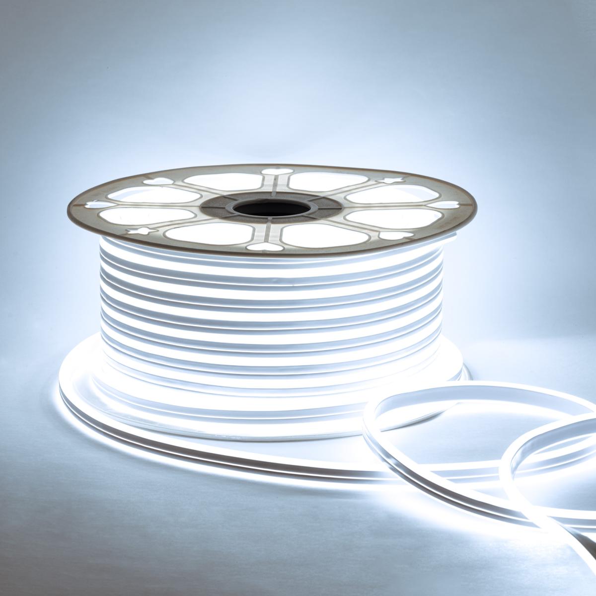 Светодиодный двусторонний неон Apeyron Стандарт 220В 2835 6Вт/м 6500К 50м IP65 17-23