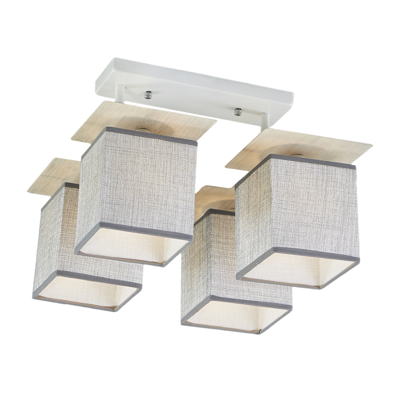 Потолочная люстра Escada Argus 1129/4PL Grey