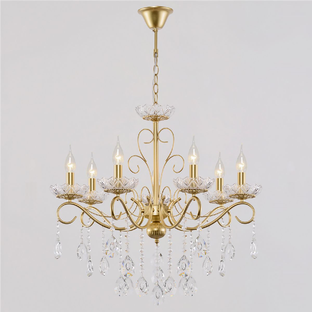 Подвесная люстра Reluce 04201-0.4-07 GOLD Подвесная люстра Reluce 04201-0.4-07 GOLD