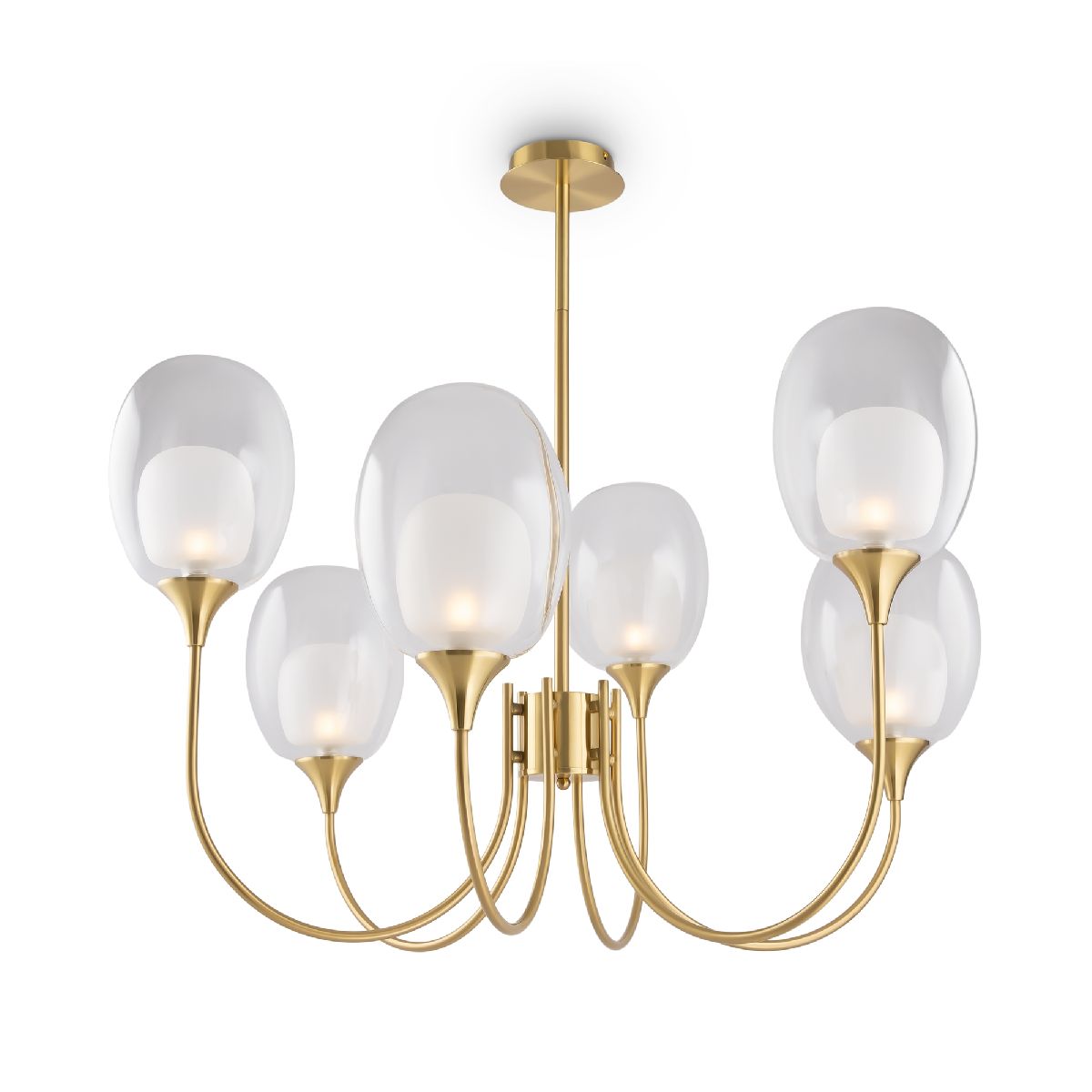 Люстра на штанге Maytoni Aura MOD016PL-06BS Люстра на штанге Maytoni Aura MOD016PL-06BS