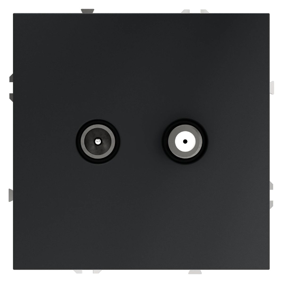 Розетка телевизионная Voltum S70 VLS060407 (графит)