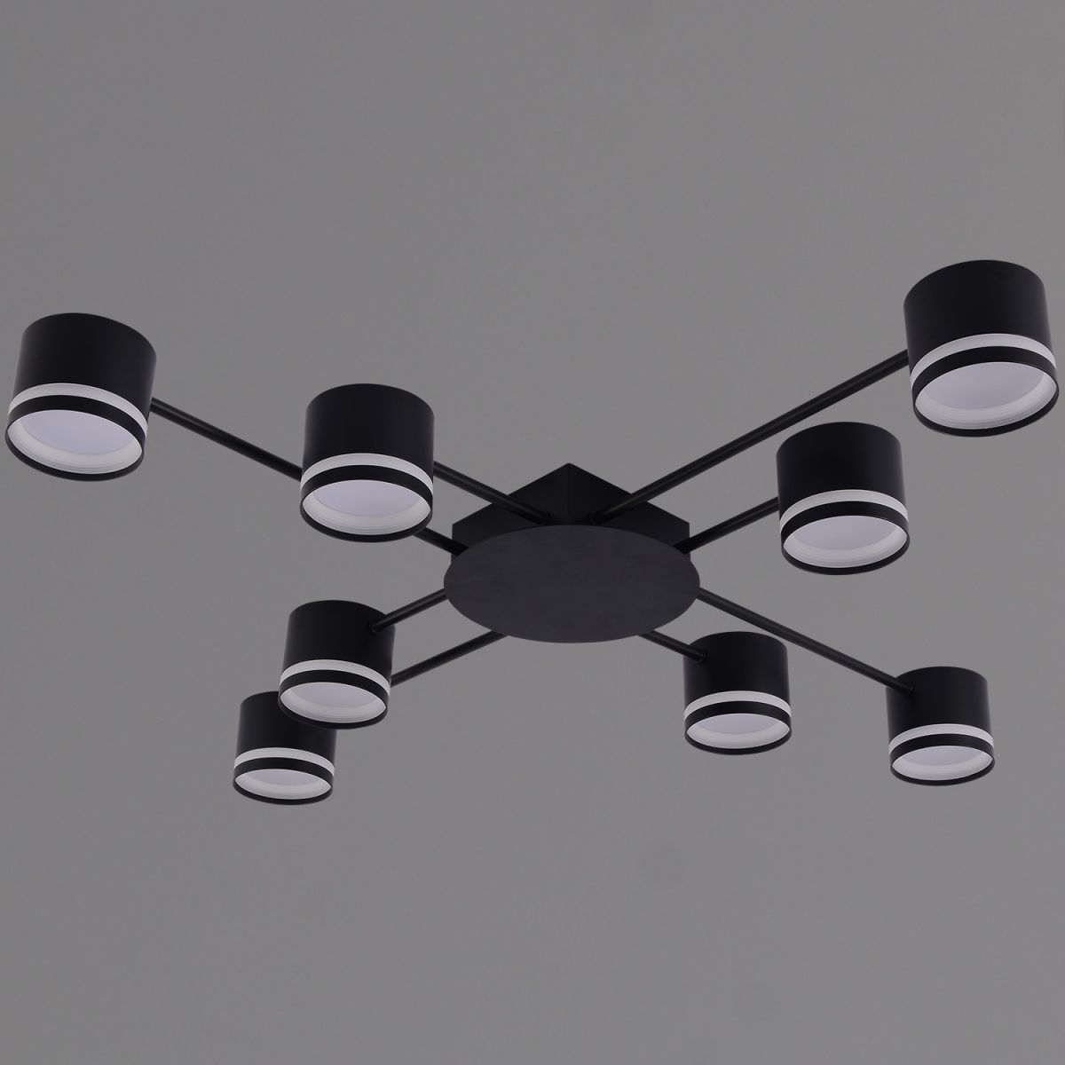 Потолочная люстра Reluce 56730-0.3-08 GX53 BK