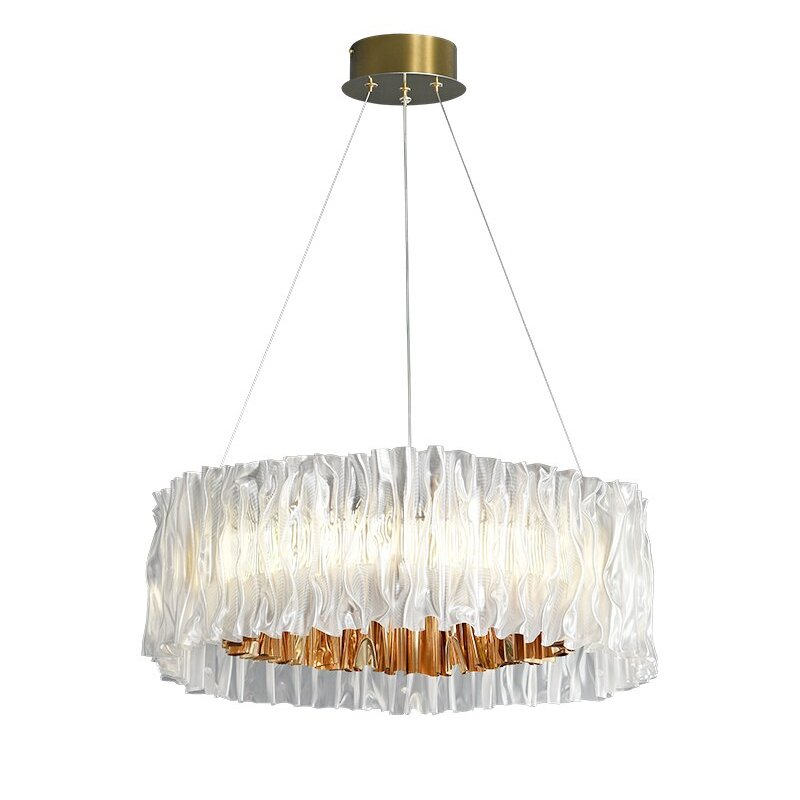 Подвесная люстра Delight Collection Accordeon 10310P-580 white/gold Подвесная люстра Delight Collection Accordeon 10310P-580 white/gold