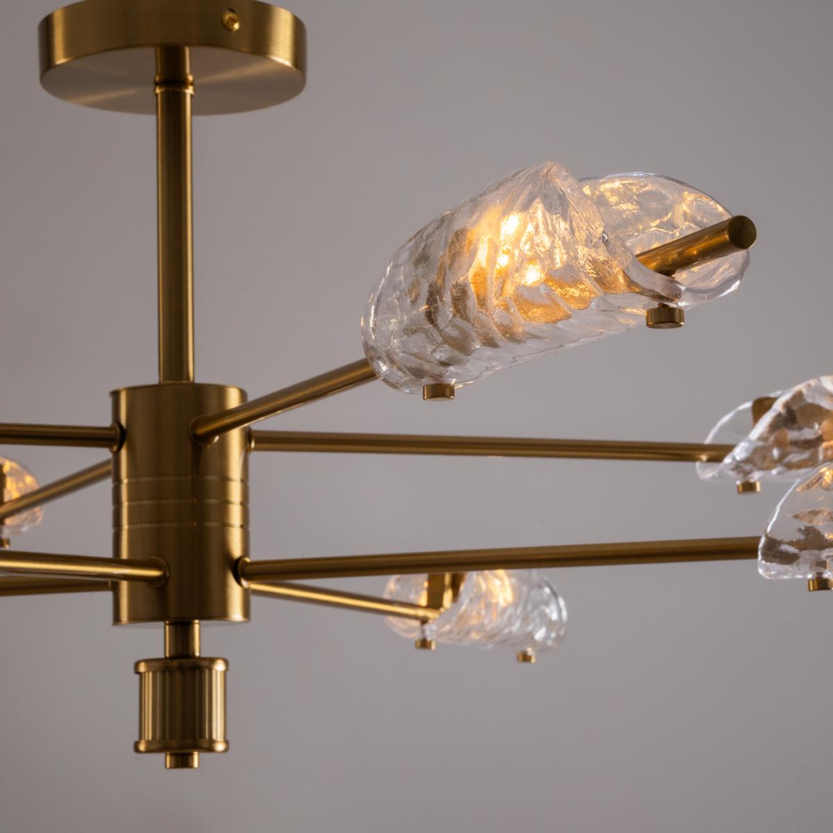 Люстра на штанге Freya Серия - 420 FR5420CL-08BS