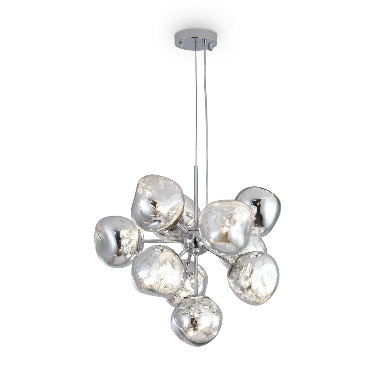 Подвесная люстра Freya Ejection FR5378PL-10SM Подвесная люстра Freya Ejection FR5378PL-10SM