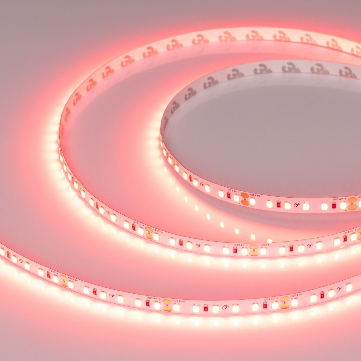 Светодиодная лента Arlight RT-A120-8mm 24V Scarlet (9.6 W/m, IP20, 2835, 5m) 043383 Светодиодная лента Arlight RT-A120-8mm 24V Scarlet (9.6 W/m, IP20, 2835, 5m) 043383