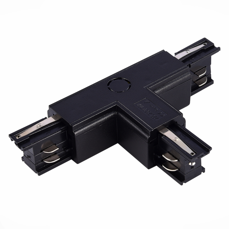 Т-образный токоподвод правый 1 для трехфазного шинопровода ST Luce Trace ST030.409.16R1 Т-образный токоподвод правый 1 для трехфазного шинопровода ST Luce Trace ST030.409.16R1