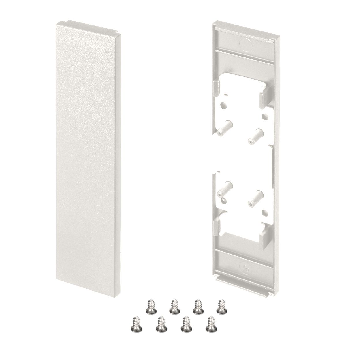 Заглушка Arlight SL-LINE-25100-DUAL WHITE глухая 043125 Заглушка Arlight SL-LINE-25100-DUAL WHITE глухая 043125