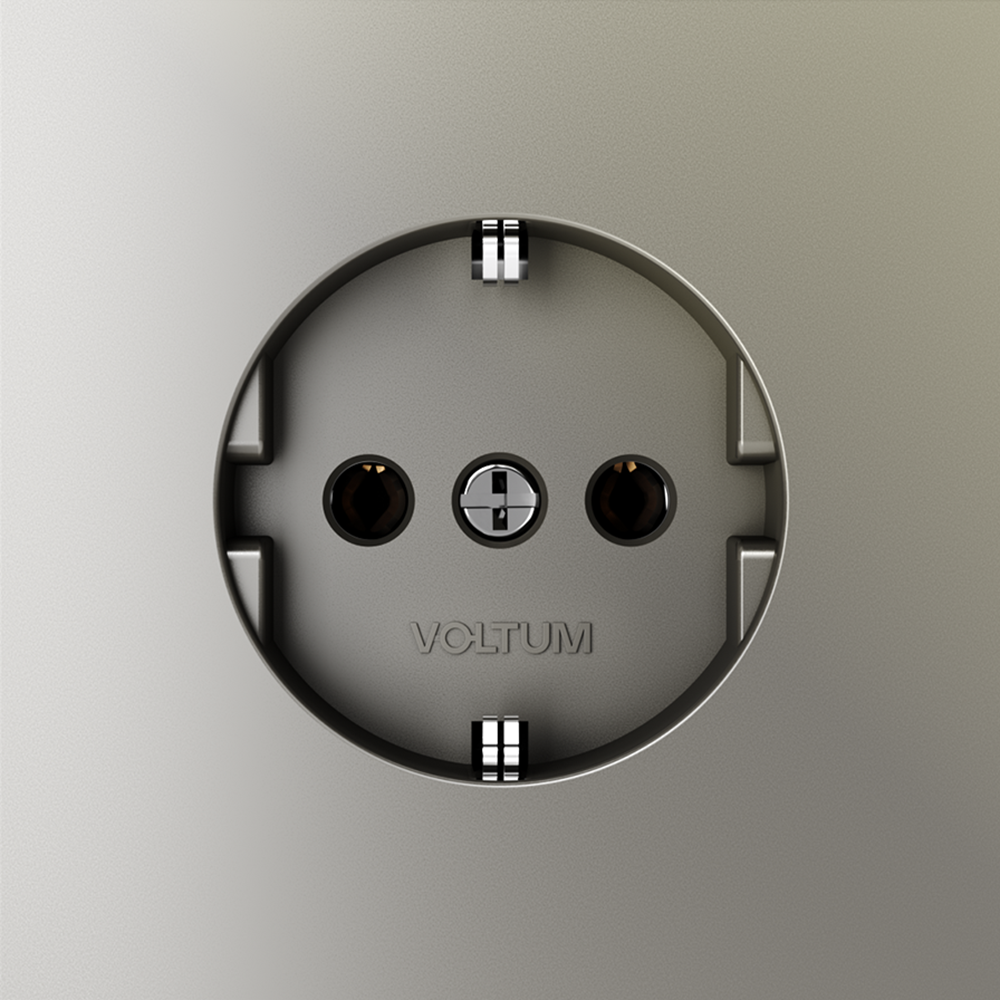 Розетка Voltum S70 VLS040104 (шелк)