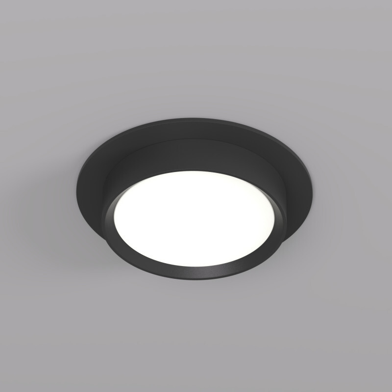 Встраиваемый светильник Denkirs Flat DK2090-BK Встраиваемый светильник Denkirs Flat DK2090-BK
