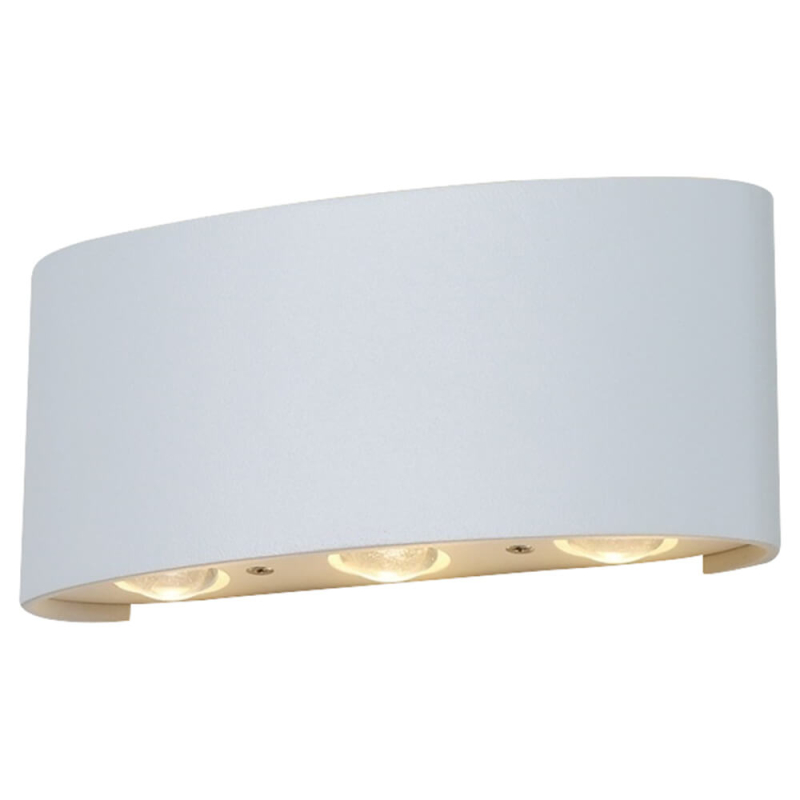 Уличный настенный светодиодный светильник Crystal Lux CLT 023W3 WH Уличный настенный светодиодный светильник Crystal Lux CLT 023W3 WH