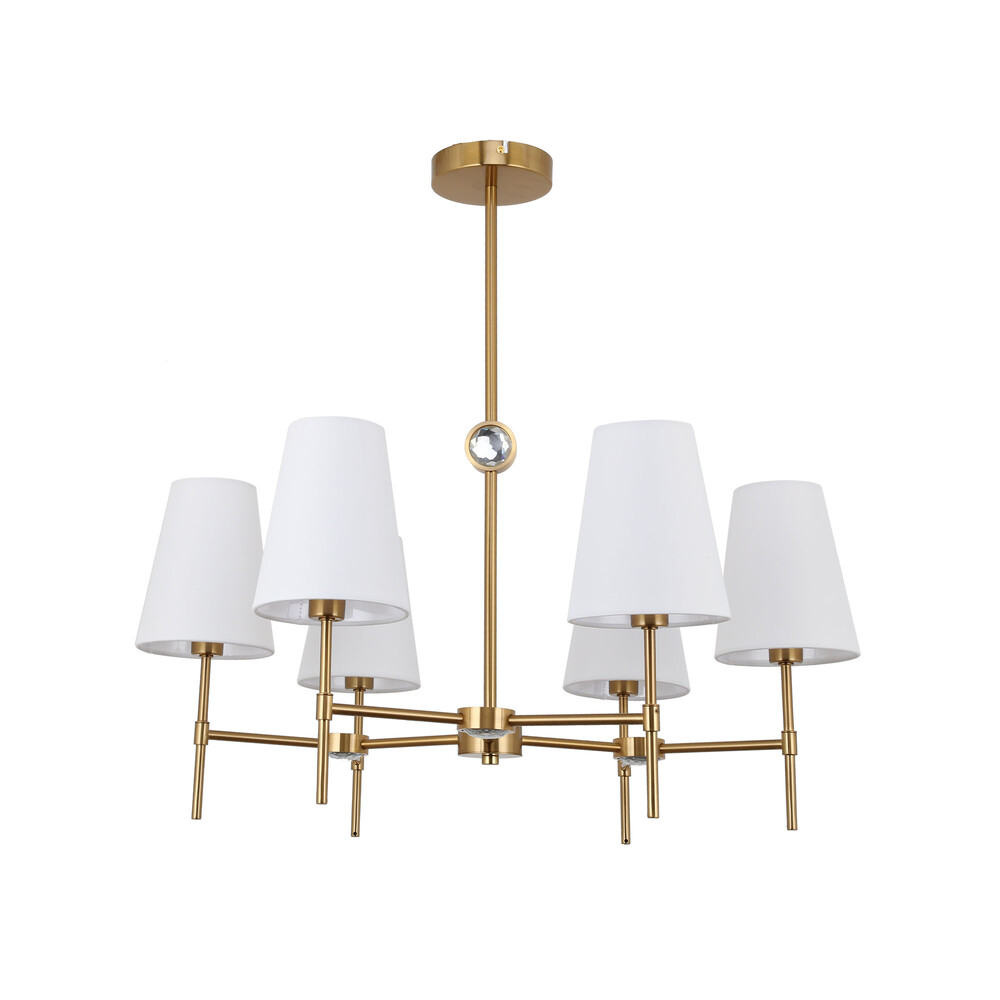 Люстра на штанге Arte lamp Daniella A4104LM-6PB