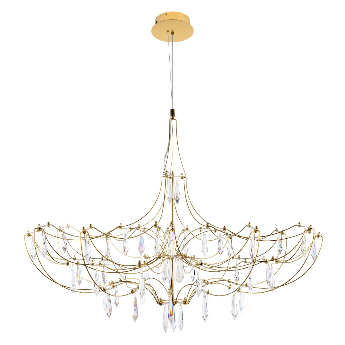 Подвесная люстра Loft IT Mira 10589/900 Gold Asfour