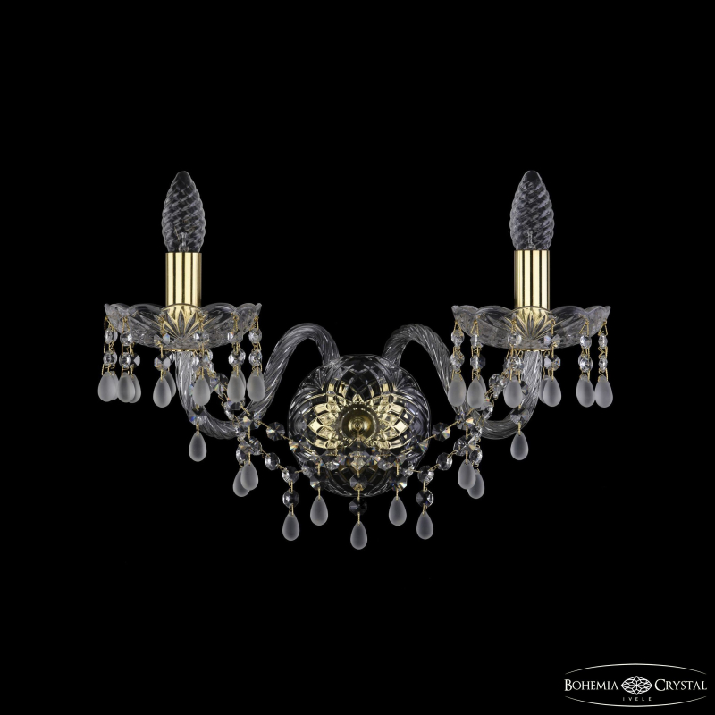 Бра Bohemia Ivele Crystal 1410B/2/195/XL G V0300 Бра Bohemia Ivele Crystal 1410B/2/195/XL G V0300