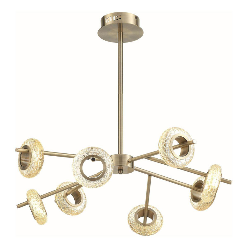 Люстра на штанге Escada 10252/8LED Brass Люстра на штанге Escada 10252/8LED Brass