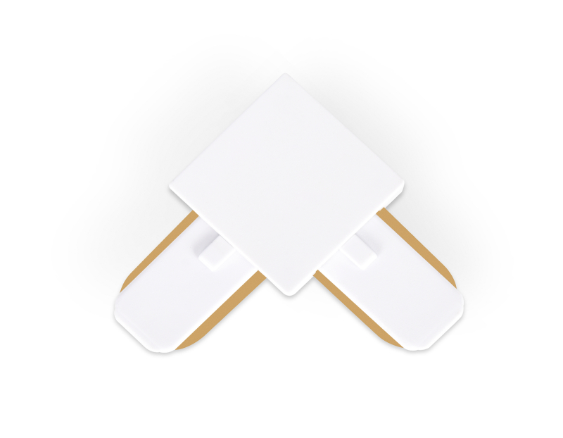 Коннектор угловой однофазный Ambrella Light Track System GL7070 Коннектор угловой однофазный Ambrella Light Track System GL7070