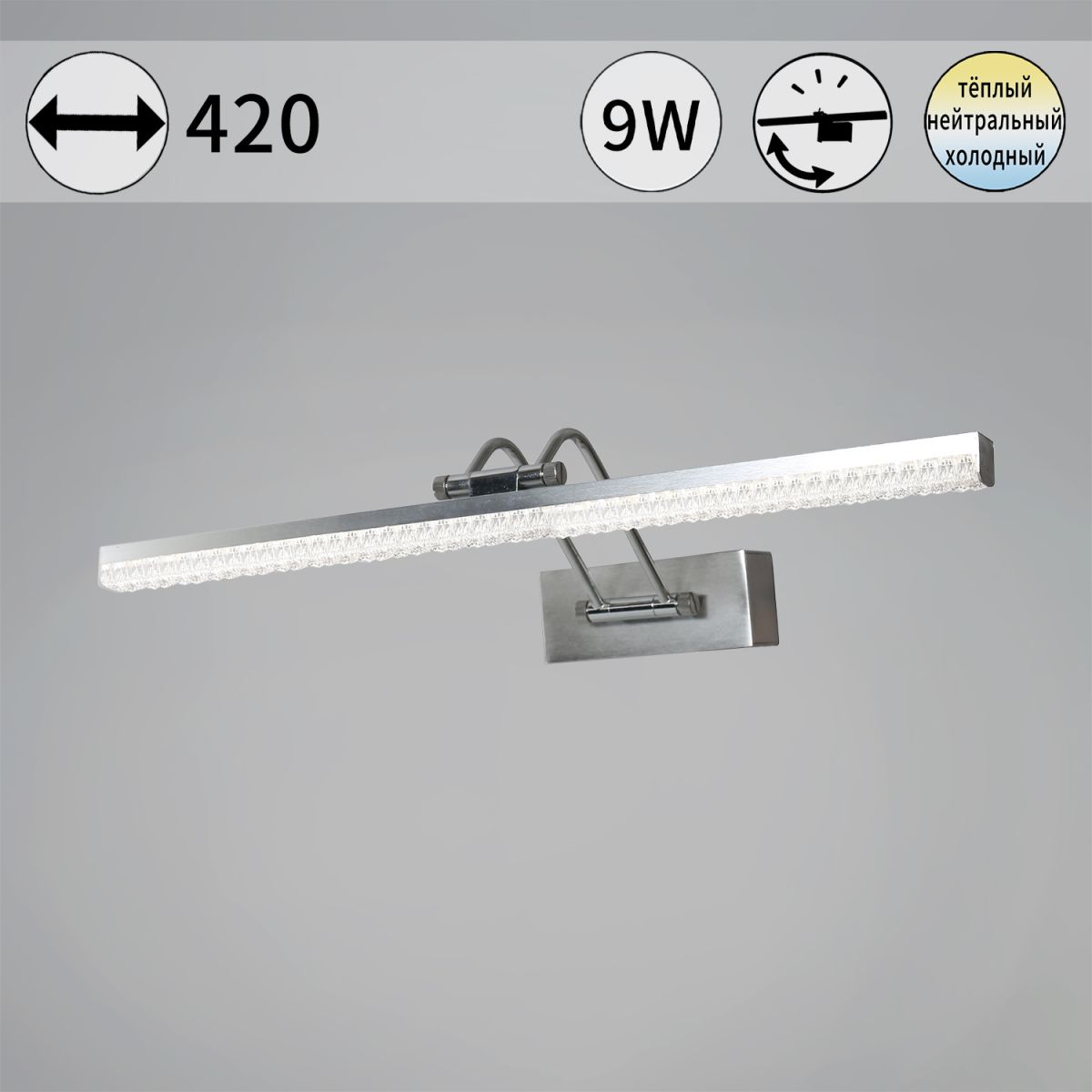 Подсветка для картин Reluce 08882-0.2-01S Подсветка для картин Reluce 08882-0.2-01S