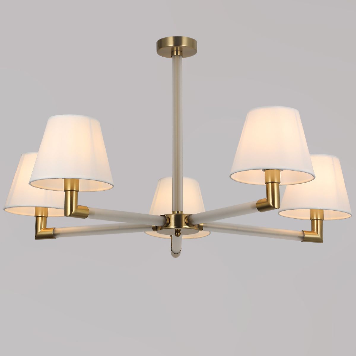 Люстра на штанге Illumico IL0501-5P-79 BRASS Люстра на штанге Illumico IL0501-5P-79 BRASS