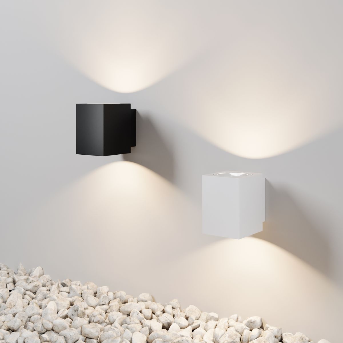 Уличный настенный светильник Maytoni Block O507WL-L10B3K