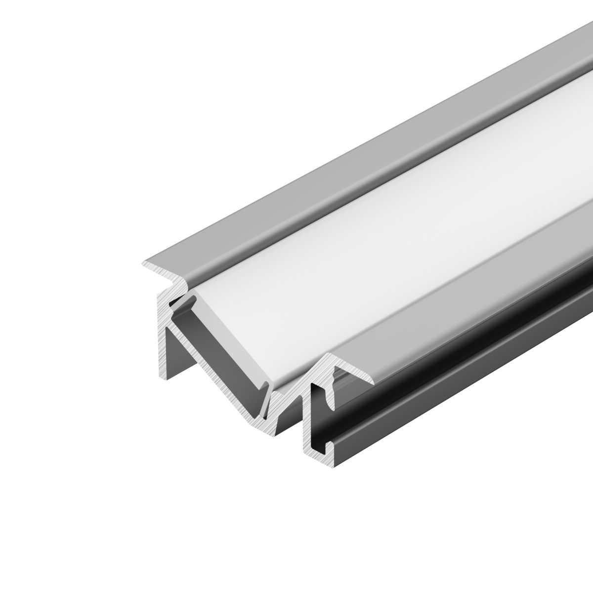 Профиль Arlight PDS-BEVEL-F-2000 ANOD (Алюминий) 063456