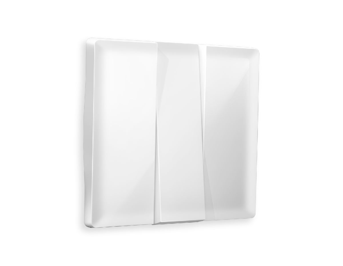 Лицевая панель для выключателя трехклавишного Ambrella Volt Alfa AP1050