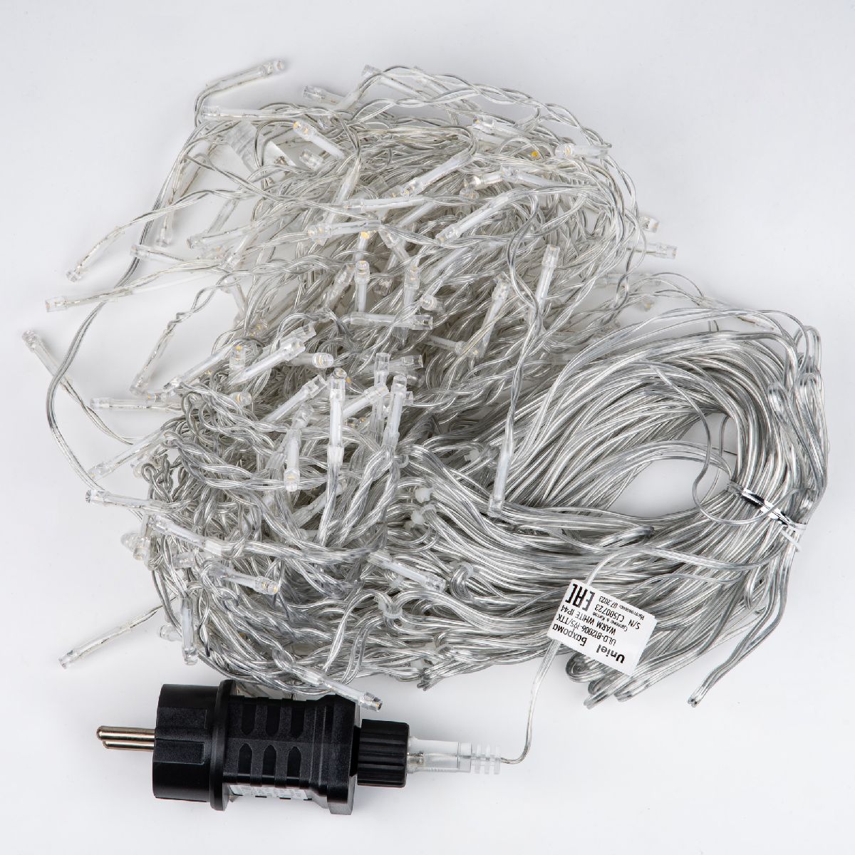 Уличная гирлянда Uniel ULD-B12006-195/TTK WARM WHITE IP44 UL-00010878