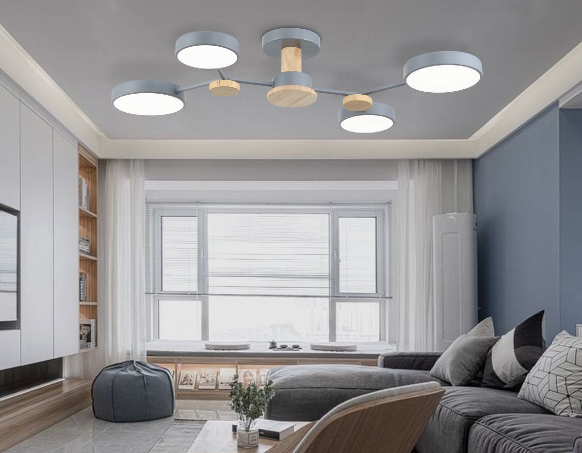 Люстра на штанге Ambrella Light Linetech Comfort FL4859 Люстра на штанге Ambrella Light Linetech Comfort FL4859
