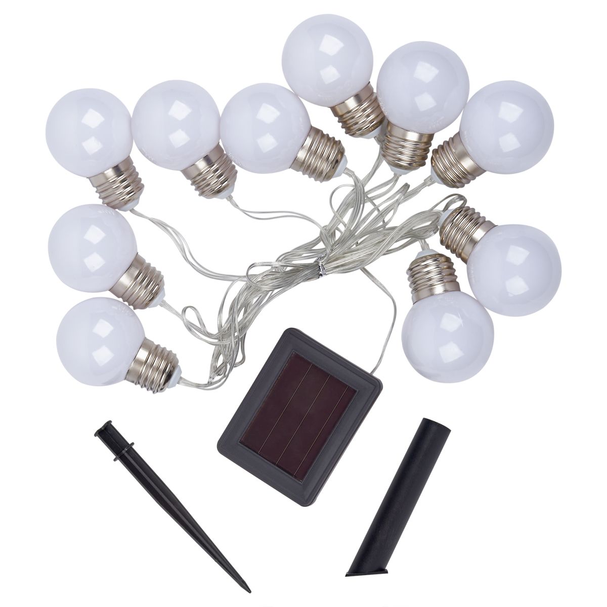 Садовая гирлянда на солнечной батарее Uniel USL-S-126/PT1800 FROST BULBS UL-00012697 Садовая гирлянда на солнечной батарее Uniel USL-S-126/PT1800 FROST BULBS UL-00012697