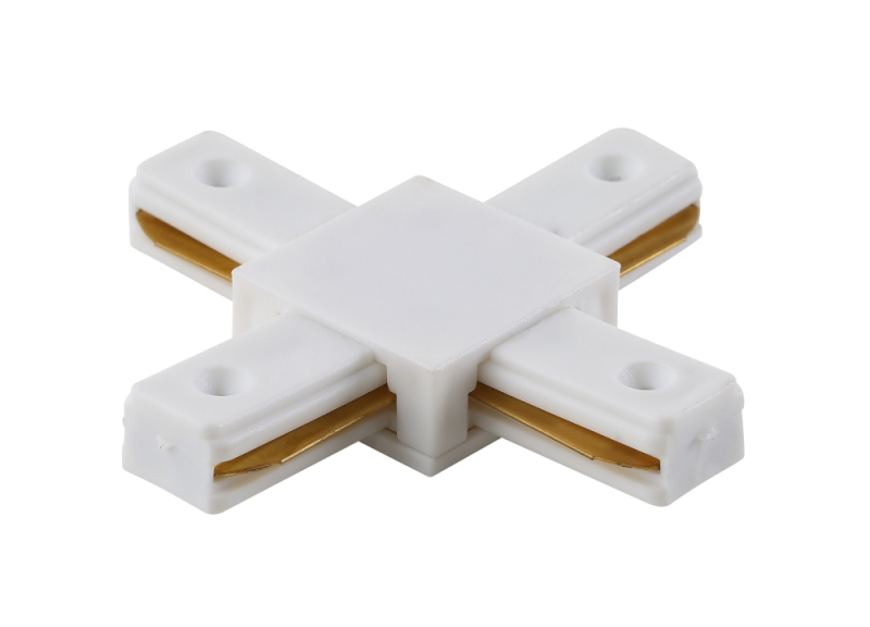 Соединитель X-образный (однофазный) Crystal Lux CLT 0.211 CLT 0.211 04 WH Соединитель X-образный (однофазный) Crystal Lux CLT 0.211 CLT 0.211 04 WH