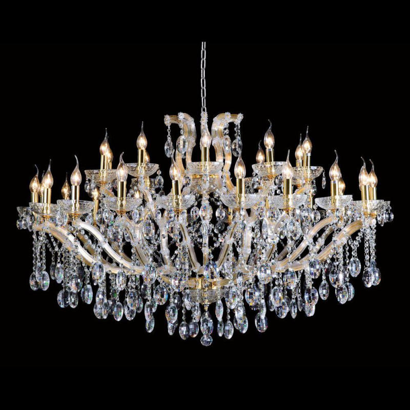 Подвесная люстра Crystal Lux Hollywood SP20+10 Gold Подвесная люстра Crystal Lux Hollywood SP20+10 Gold