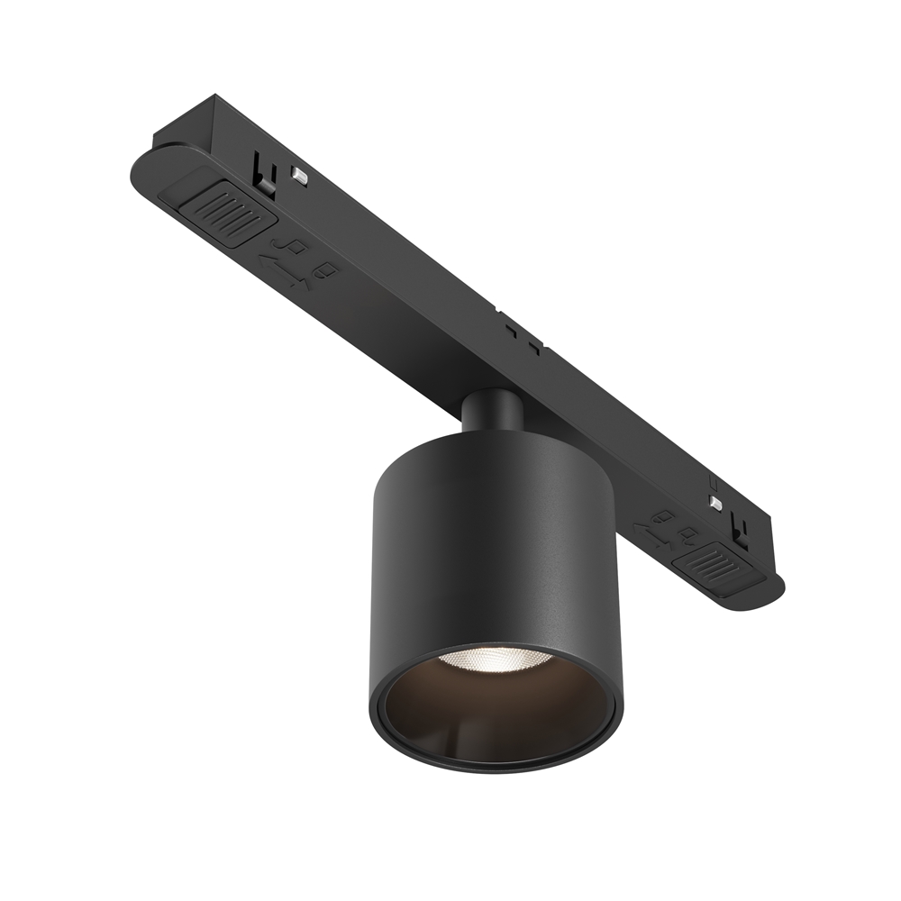 Трековый магнитный светильник Maytoni Technical Magnetic track system Exility Alfa S TR132-2-7W4K-B Трековый магнитный светильник Maytoni Technical Magnetic track system Exility Alfa S TR132-2-7W4K-B