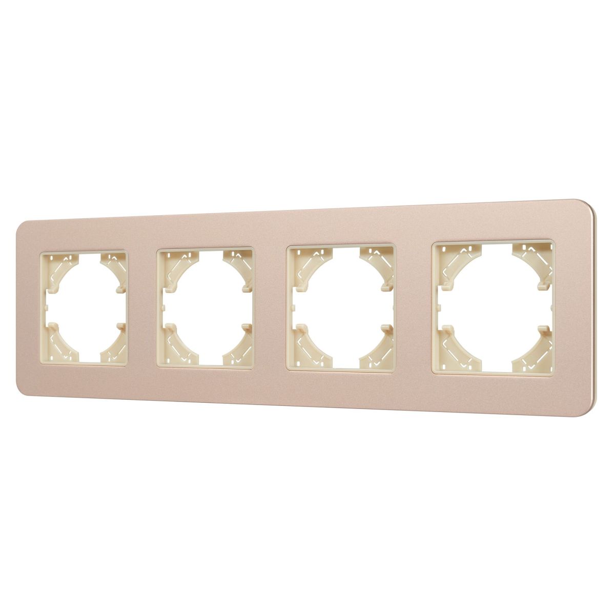 Рамка на 4 поста алюминиевая Arlight FRM-AKIRY-SFAL-4-GD 049745