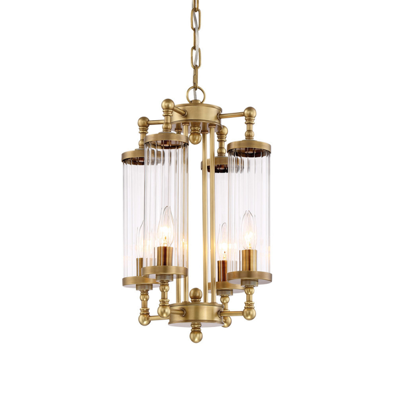 Подвесная люстра Delight Collection Regis BC404-4 brass Подвесная люстра Delight Collection Regis BC404-4 brass
