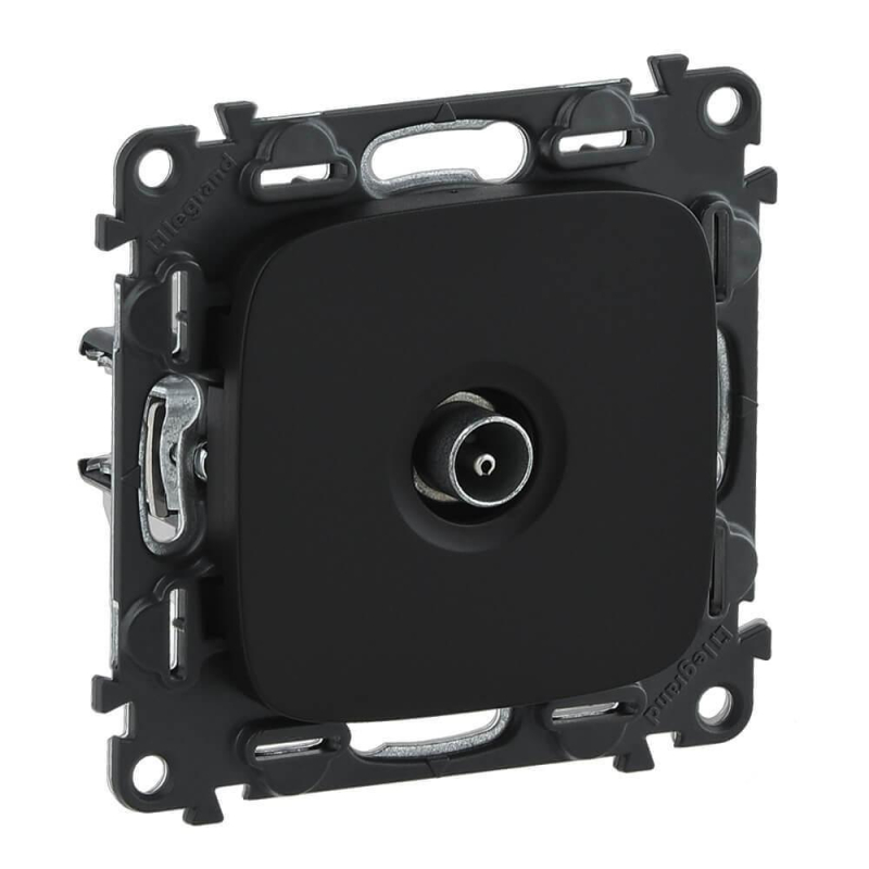 Розетка ТV Legrand Valena Allure c топологией звезда антрацит 753971