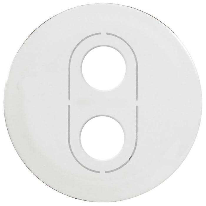 Лицевая панель Legrand Celiane розетки Banana белая 068231