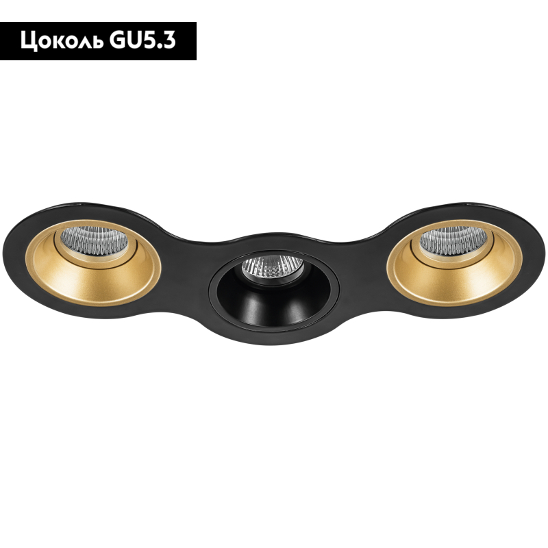 Встраиваемый светильник Lightstar Domino D697030703 (214697+214603+214607+214603)