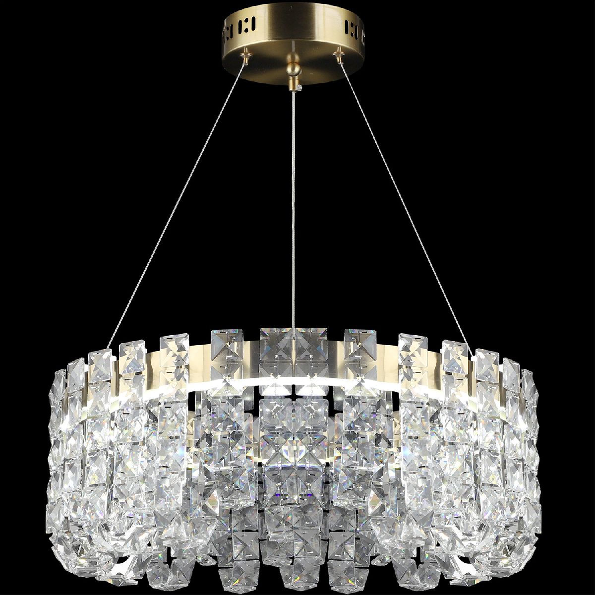 Подвесная люстра Reluce 02601-0.4-104W LED COP+CH Подвесная люстра Reluce 02601-0.4-104W LED COP+CH