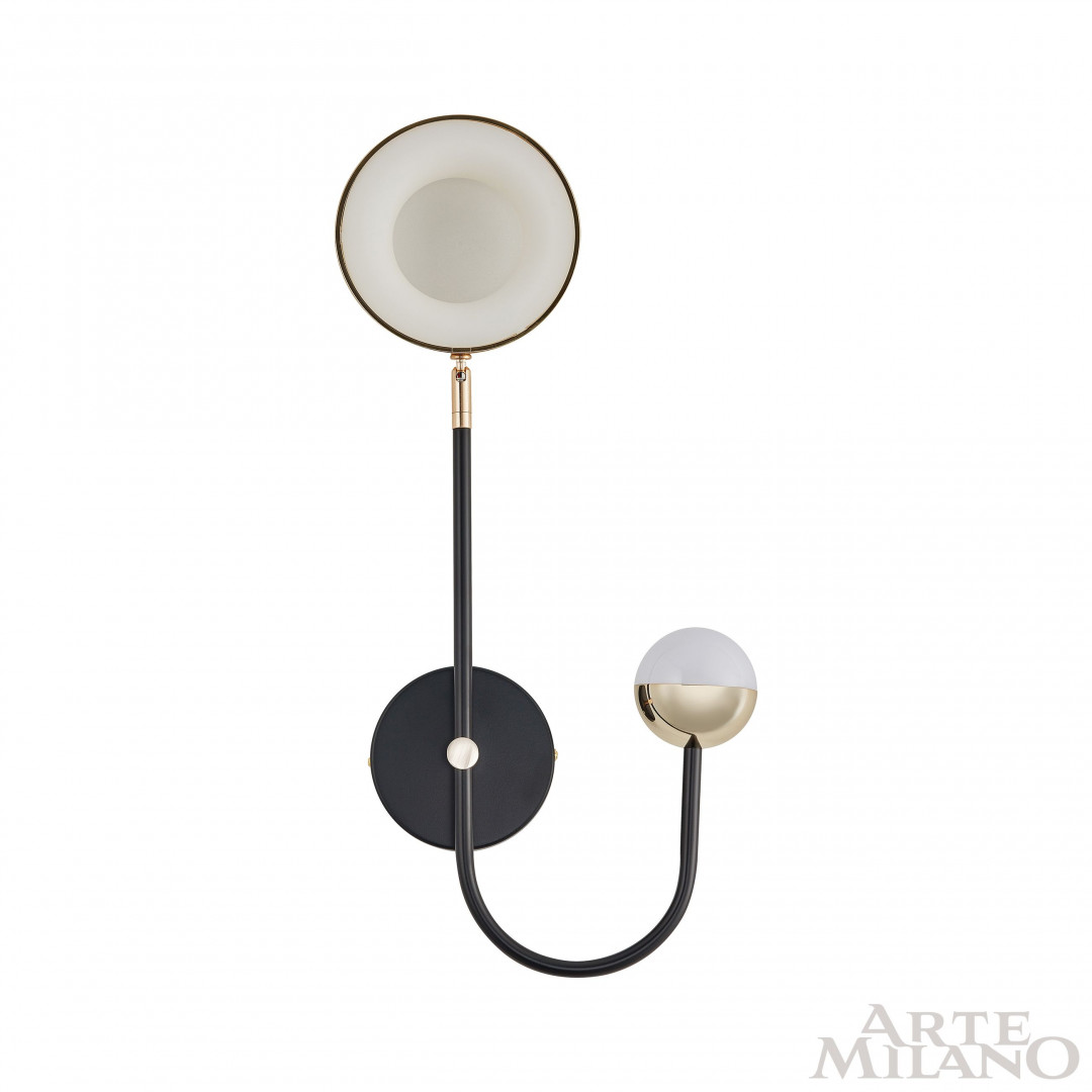 Бра Arte Milano Ferrara 273299/1+1 BK/GD
