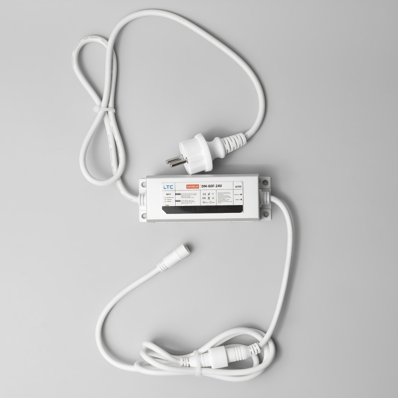 Блок питания Laitcom (LTC) 60W для Нитей 24В до 1000 LED IP65 DM-60F-24V