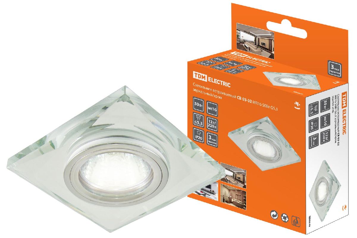 Встраиваемый светильник TDM Electric СВ 03-02 SQ0359-0046 Встраиваемый светильник TDM Electric СВ 03-02 SQ0359-0046