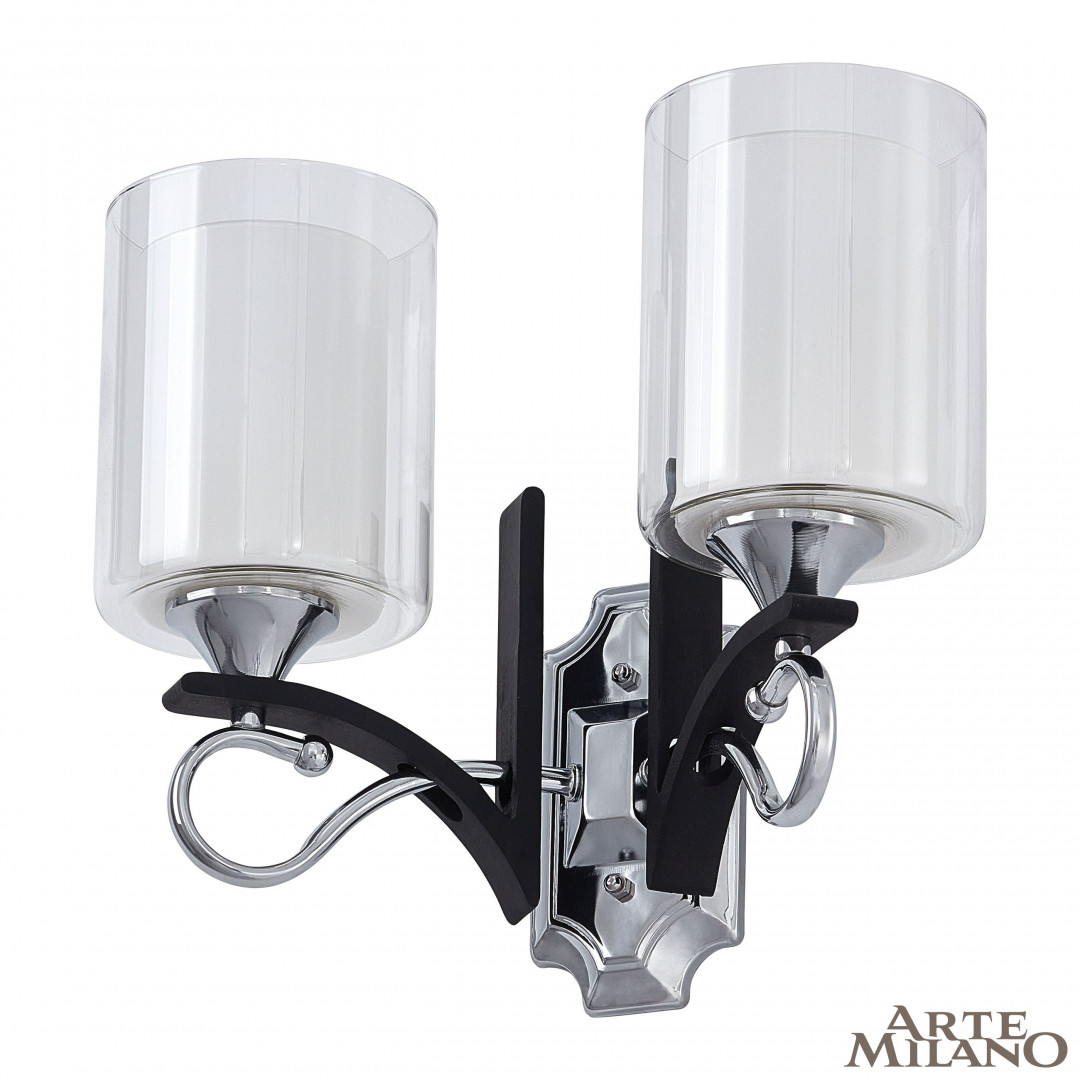 Бра Arte Milano Florentia 309167/2W Bk/Ni Бра Arte Milano Florentia 309167/2W Bk/Ni