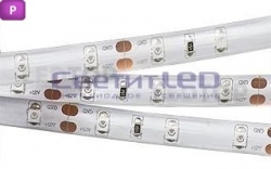 Лента LED, IP65, 12V, SMD3528, 4.8W/м, 60LED/м, фиолетовый