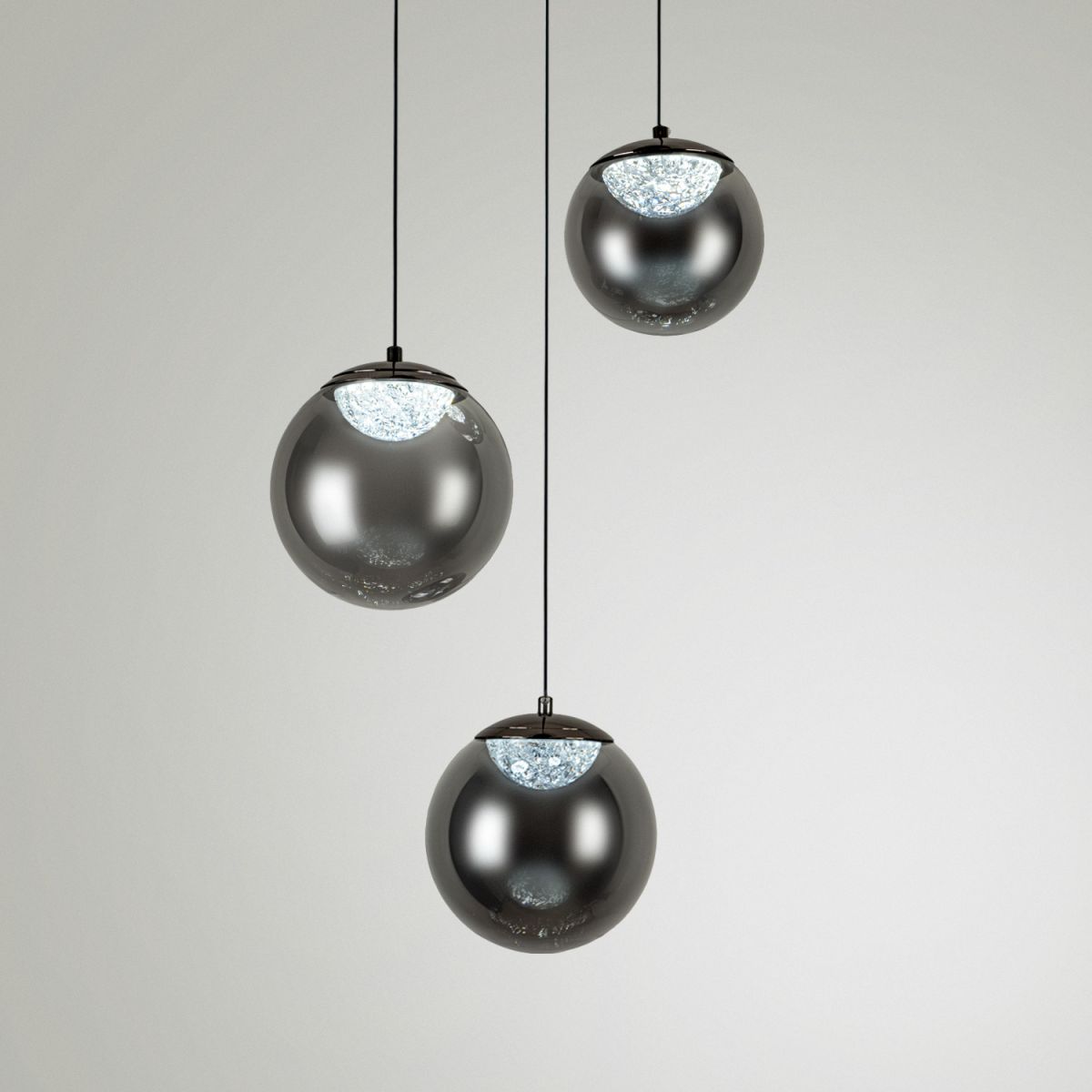 Подвесной светильник Modelux ML.2338.3R BK